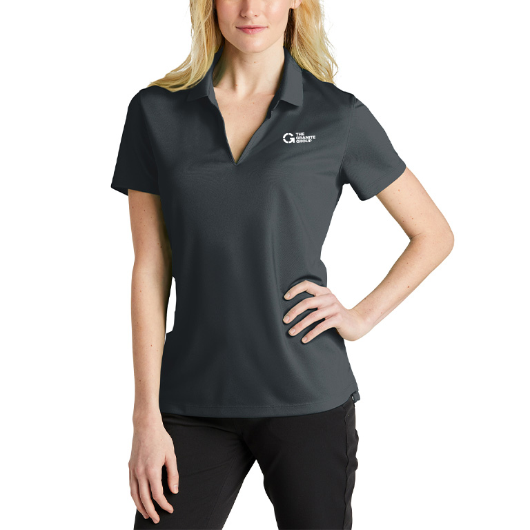 Nike Ladies Dri-FIT Micro Pique 2.0 Polo - Image 3
