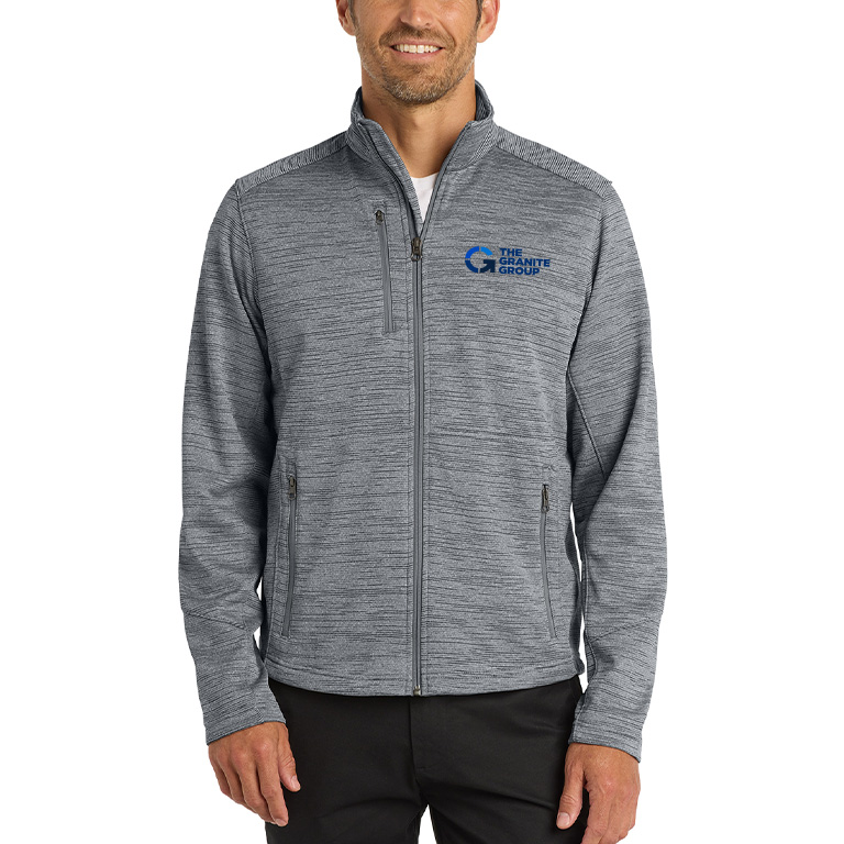 Port Authority® Digi Stripe Fleece Jacket - Image 2