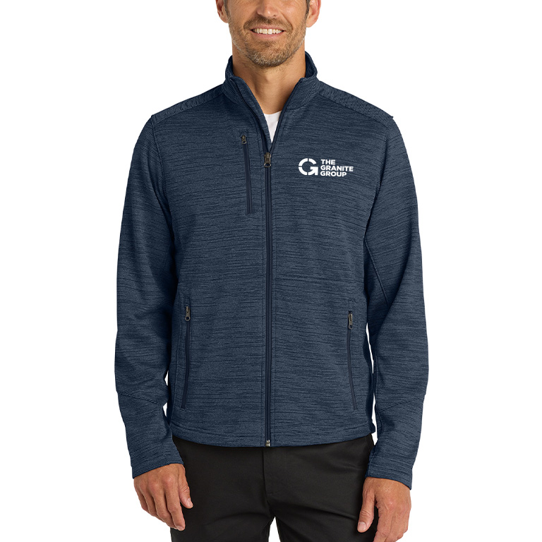 Port Authority® Digi Stripe Fleece Jacket - Image 3