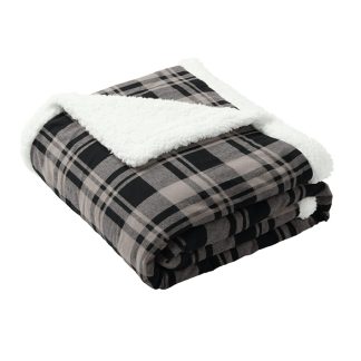 Port Authority® Flannel Sherpa Blanket
