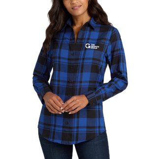 Port Authority® Women's Plaid Flannel Tunic
